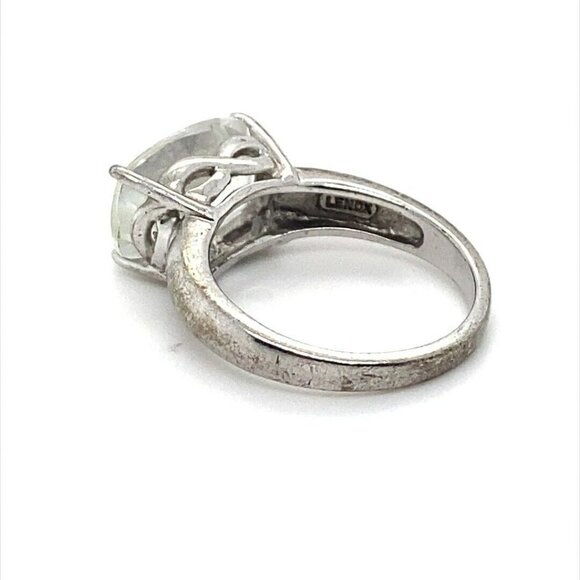 Designer Lenox Sterling Silver & Cubic Zirconia Size 9 Ring! 154 - Picture 3 of 8